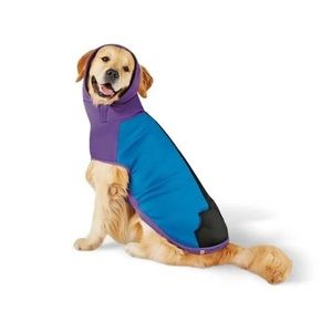 NEW! Lego Brand. Dog Hooded Sweatshirt Hoodie Purple & Blue Colorblock